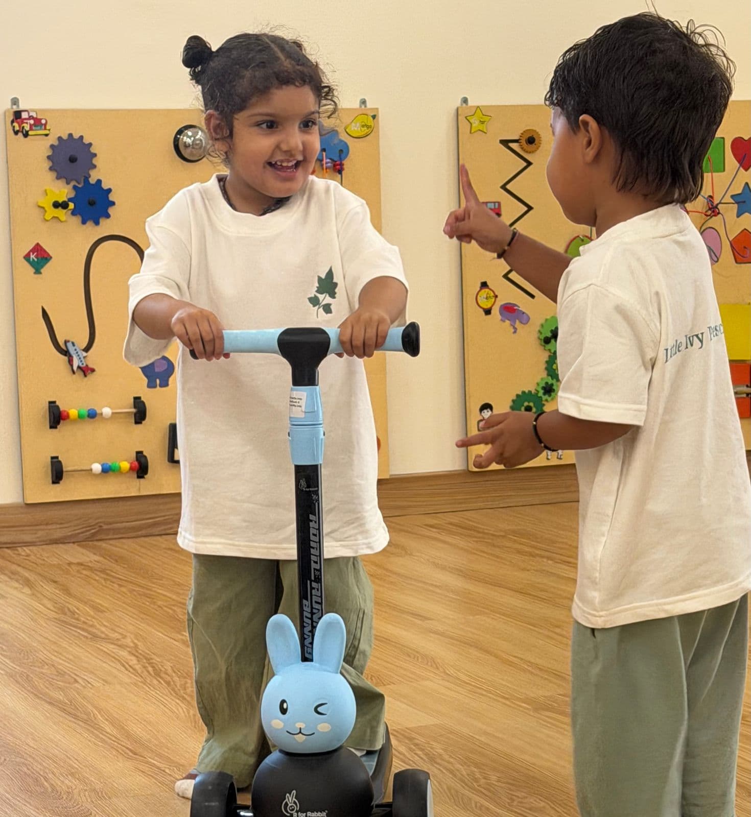 Children learning at Little Ivy Preschool
